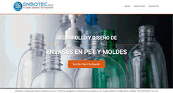 Desktop Screenshot of ensotecsas.com