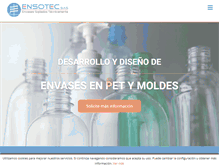 Tablet Screenshot of ensotecsas.com
